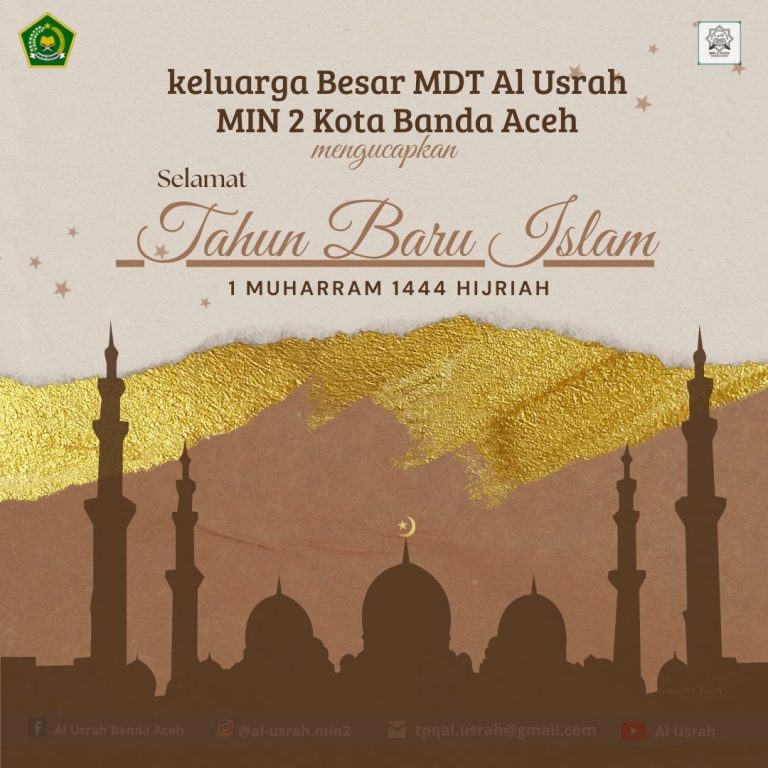 Konten-Instagram-Ucapan-Tahun-Baru-Islam-Scrapbook-Cokelat-Emas-3