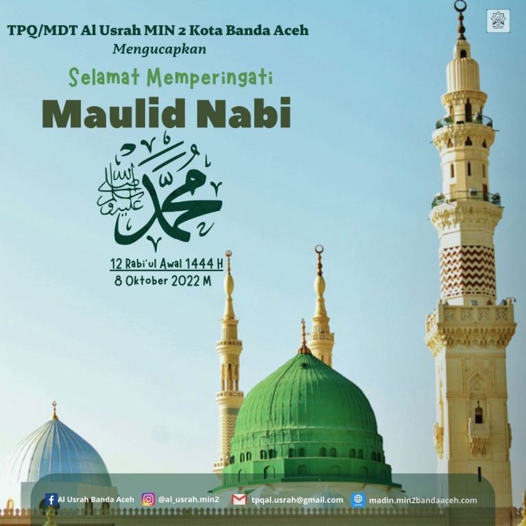 Hijau-Minimalis-Kajian-Maulid-Nabi-Kiriman-Instagram-