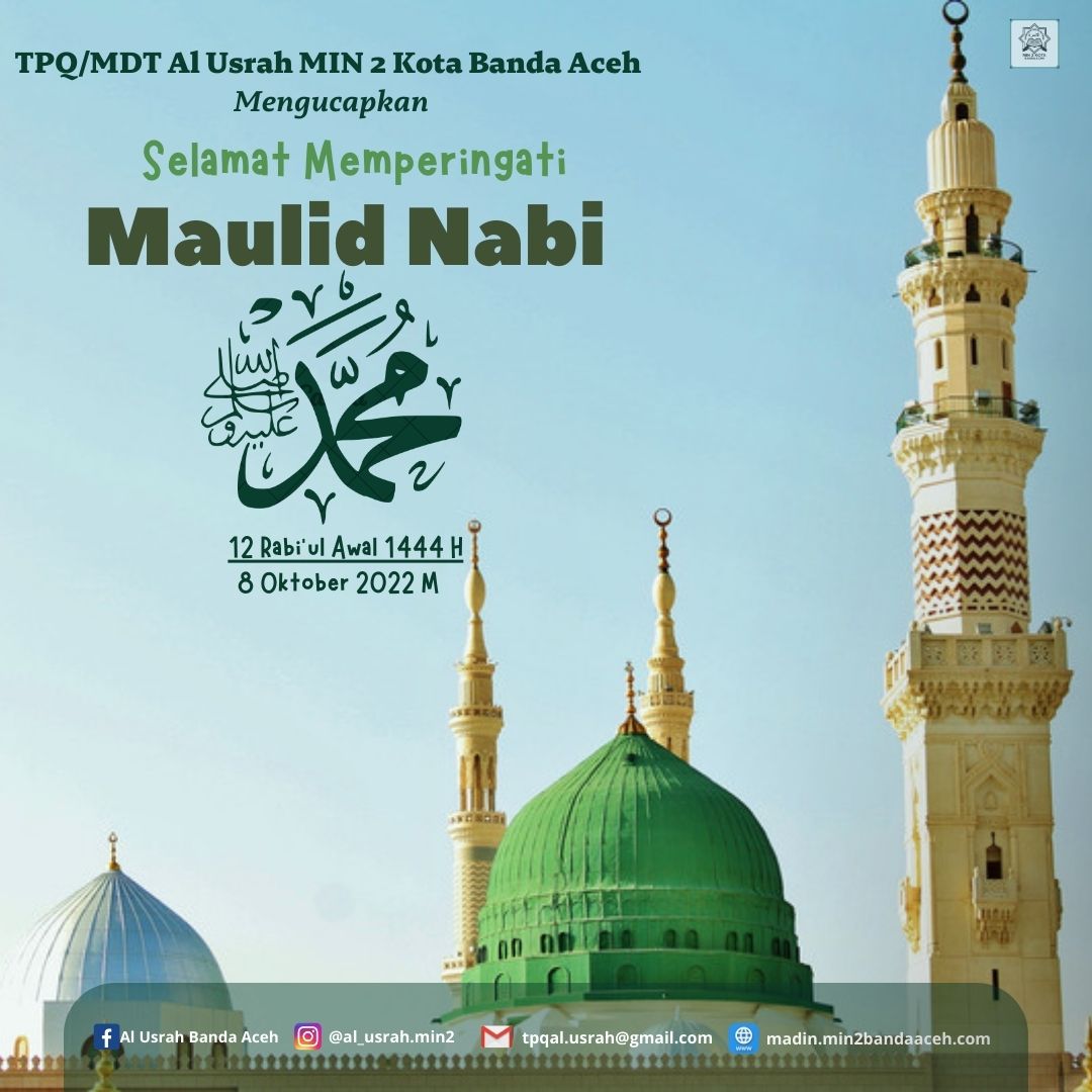 Hijau-Minimalis-Kajian-Maulid-Nabi-Kiriman-Instagram-